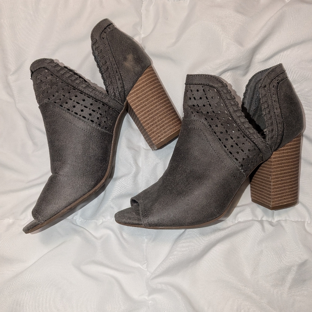 Fergalicious heel booties